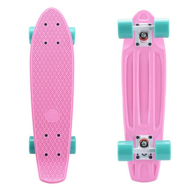 Playshion Skateboard Complete Cruiser for Kids Girls Boys Beginner